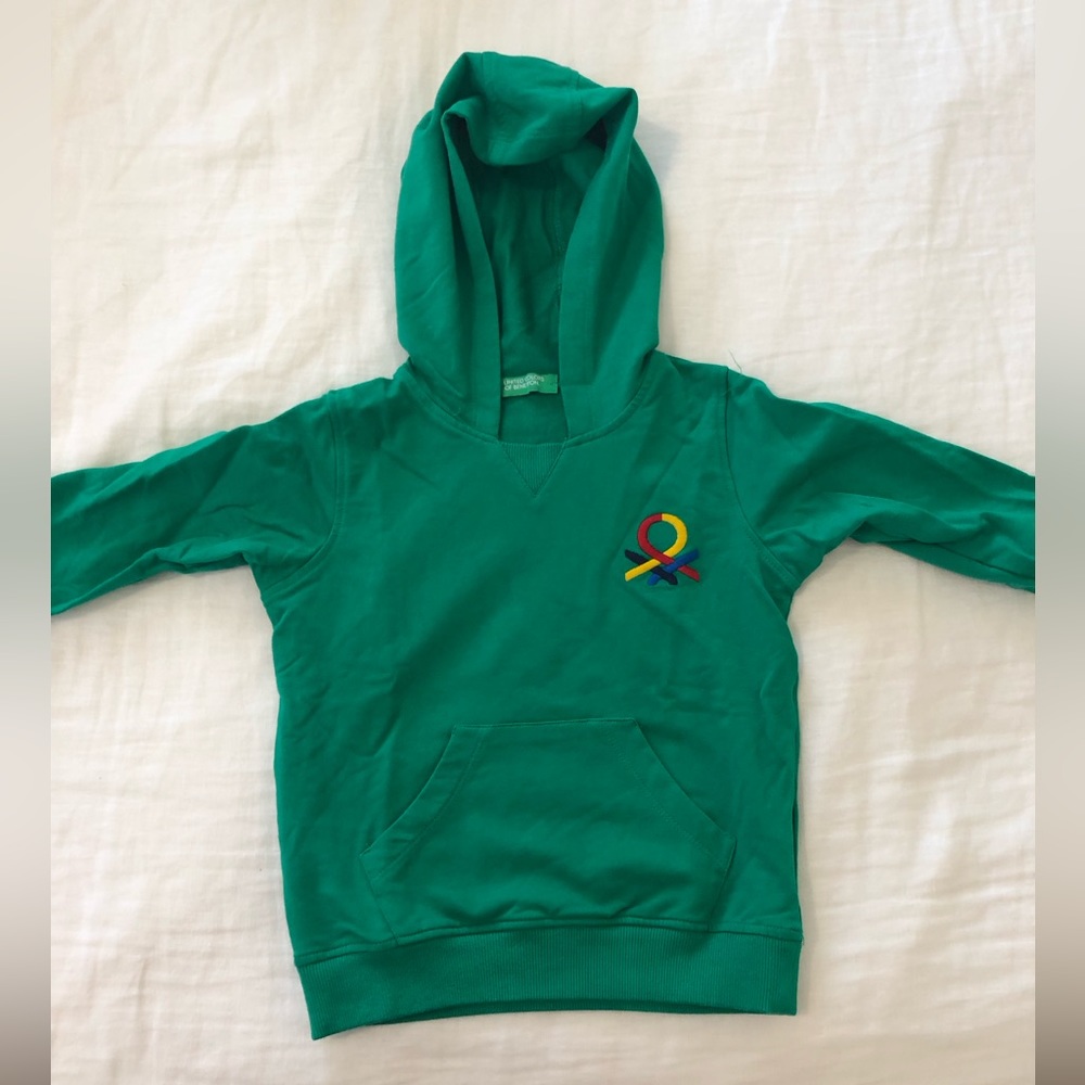 United Colors of Benetton Green Sweatshirt, 2-3T